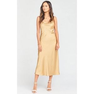 Show Me Your Mumu Verona Cowl Dress Small